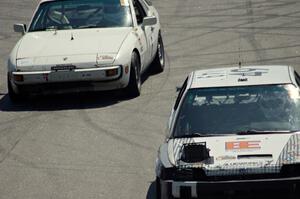 Slugworks Honda Civic and Team Fugu Porsche 924