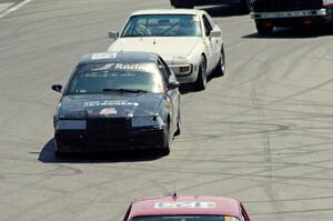 F1 1ab's (F1 Wannabees) BMW 325 and Team Fugu Porsche 924