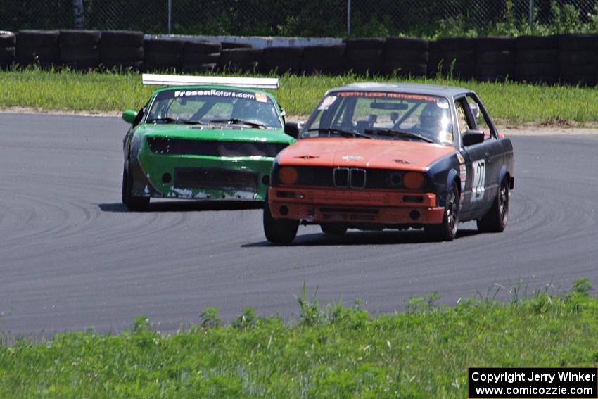 North Loop Motorsports 1 BMW 325 and Miaro Racing Mazda Miata