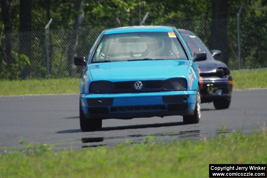 Blue Sky Racing VW Golf and Maximum Ottodrive Plymouth Neon