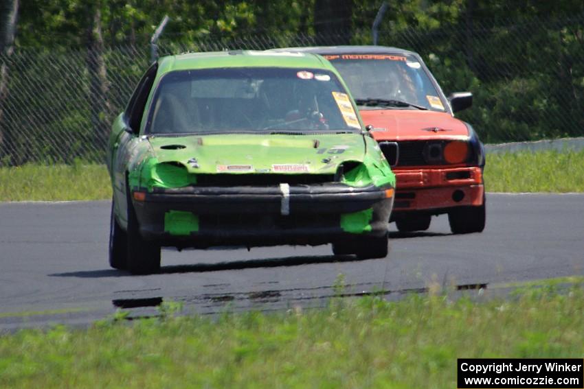 NNM Motorsports Dodge Neon and North Loop Motorsports 1 BMW 325