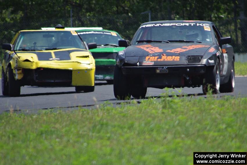 This Car Is For Sale Porsche 944, Stillwater Chumps Toyota MR-2 and Miaro Racing Mazda Miata