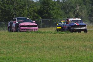 Ambitious But Rubbish Racing BMW 325, British American Racing 2 BMW 318i and URA Tool Motorsports Ford Taurus SHO