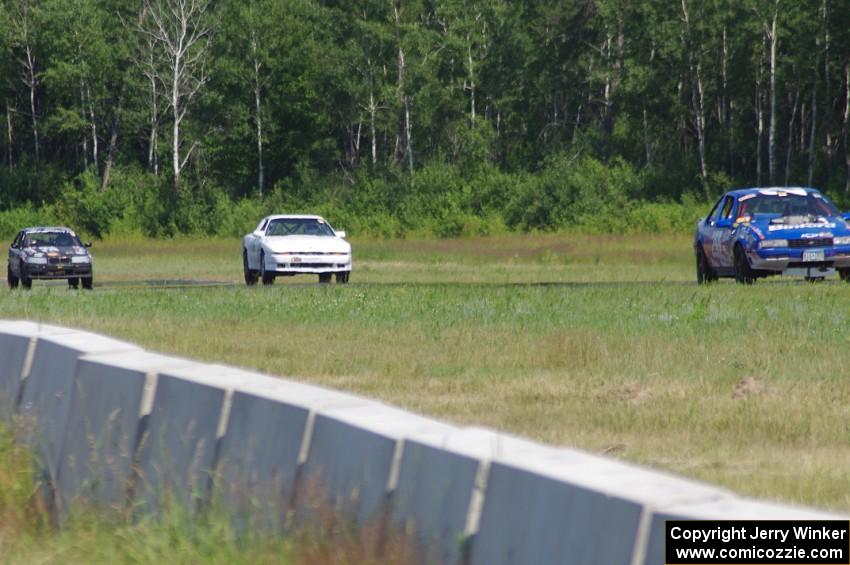 Binford 'More Power' Racing Chevy Beretta, WrongGear Toyota Supra and Car 54, Where Are You? BMW 325