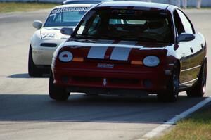 John Glowaski's ITA Dodge Neon ACR and Ray Yergler's ITA Mazda Miata