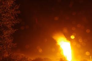 Fireworks from the infield of Brainerd International Raceway