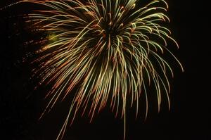 Fireworks from the infield of Brainerd International Raceway