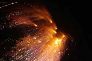 Fireworks from the infield of Brainerd International Raceway