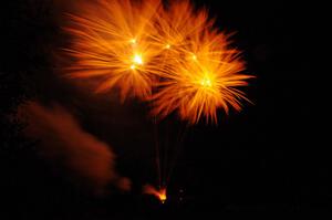 Fireworks from the infield of Brainerd International Raceway