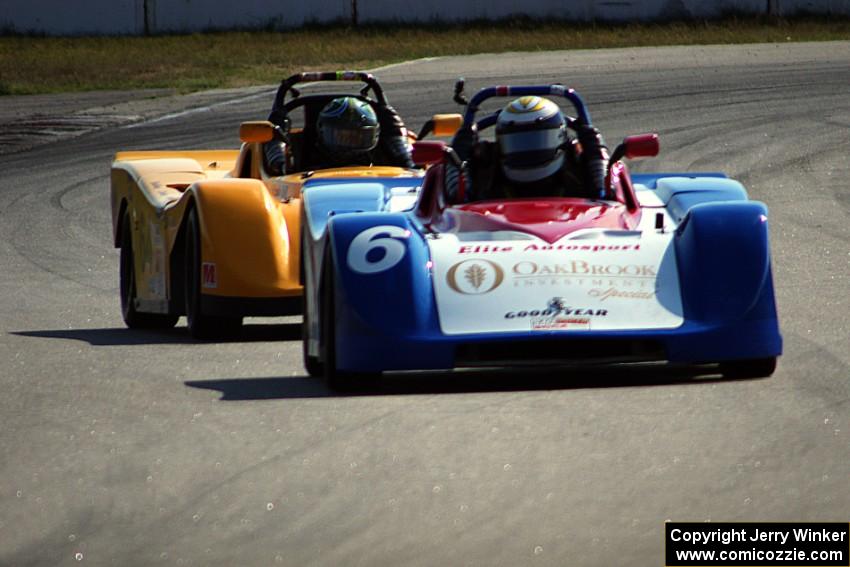 Peter Jankovskis's and Matt Gray's Spec Racer Fords