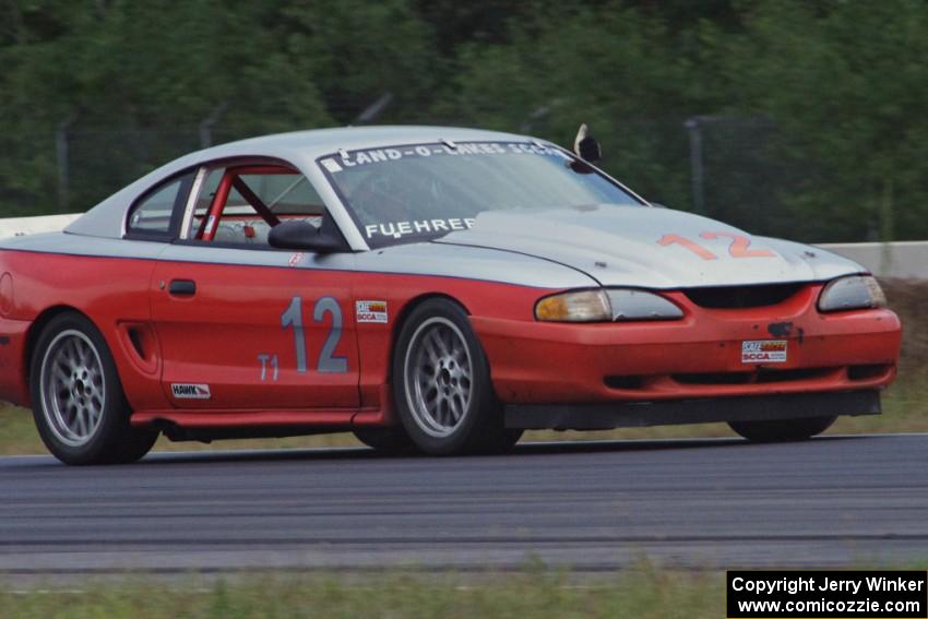 Tom Fuehrer's T1 Ford Mustang