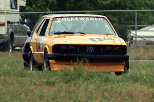 Tom Daly's ITC VW Scirocco and Patrick Daly's ITB VW GTI