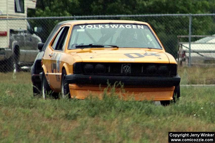 Tom Daly's ITC VW Scirocco and Patrick Daly's ITB VW GTI