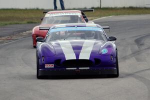 Ken Olson's SPO Panoz Esperante and Doug Sherwood's GT-3 Mazda RX-7