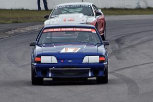 Damon Bosell's ITE-1 Ford Mustang and Tom Fuehrer's T1 Ford Mustang