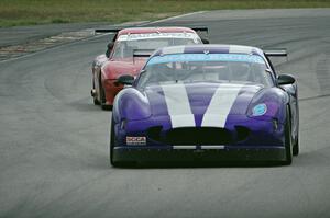 Ken Olson's SPO Panoz Esperante and Doug Sherwood's GT-3 Mazda RX-7