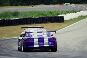 Ken Olson's SPO Panoz Esperante chases Doug Sherwood's GT-3 Mazda RX-7