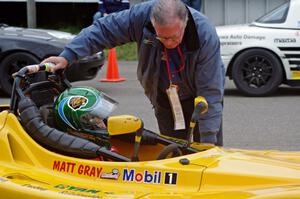 Matt Gray in his Spec Racer Ford