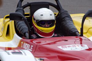 Tom Noble in his Spec Racer Ford