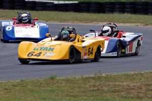 Matt Gray's, Dave Schaal's and Peter Jankovskis's Spec Racer Fords