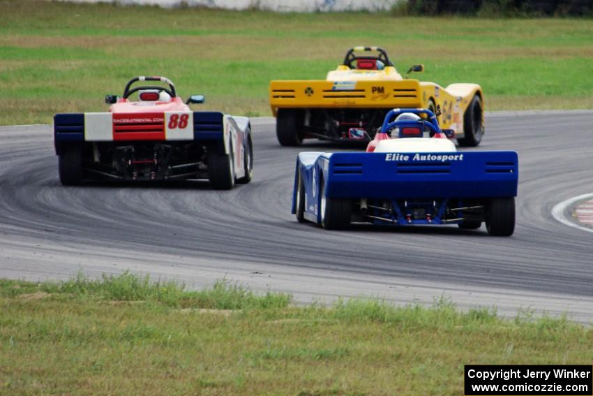 Matt Gray's, Dave Schaal's and Peter Jankovskis's Spec Racer Fords