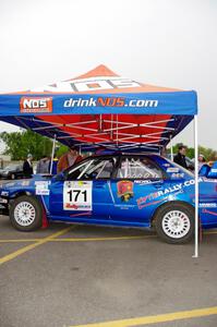 The Carl Siegler/ David Goodman Subaru WRX STi at Morries Subaru.