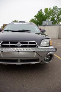 Front lights on the Sullivan Van Way / Angela Van Way Subaru Brat.