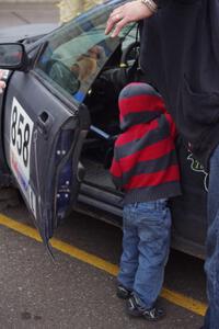 The Anthony Israelson / Jason Standage Subaru Impreza at Morries Subaru.