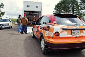 A fresh new wrap appeared on the Dillon Van Way / Ben Slocum Ford Focus.