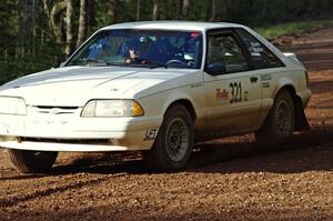 The Bonnie Stoehr / Dave Walton Ford Mustang on stage four.