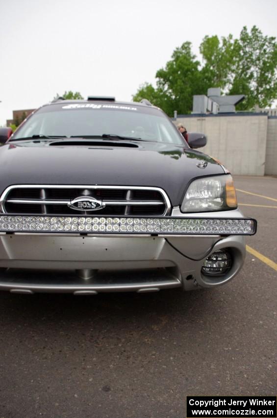 Front lights on the Sullivan Van Way / Angela Van Way Subaru Brat.