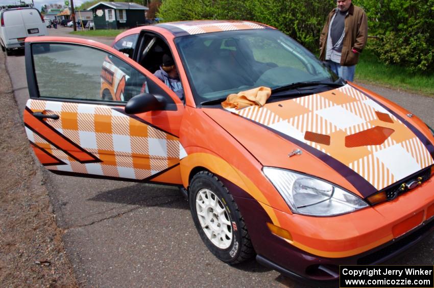 A fresh new wrap appeared on the Dillon Van Way / Ben Slocum Ford Focus.