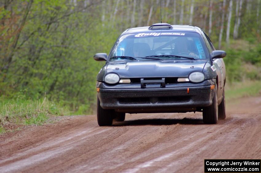 Bryan Holder ran as '0' car in his Plymouth Neon.