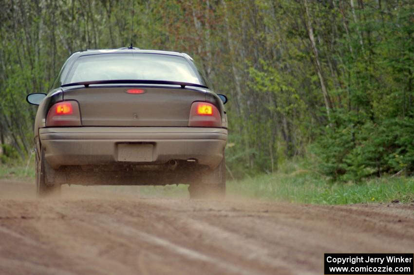 Bryan Holder ran as '0' car in his Plymouth Neon.