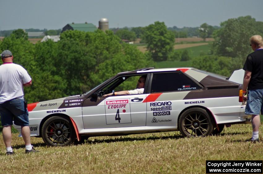 Tim Maskus's Audi Quattro UR