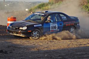 Bryan Holder ran '0' car in his Plymouth Neon