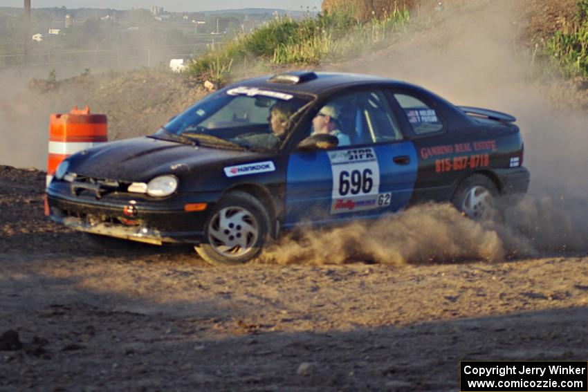 Bryan Holder ran '0' car in his Plymouth Neon