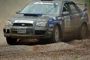 Carl Siegler / Dave Goodman Subaru WRX STi on SS2