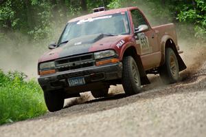 Jim Cox / Dan Drury Chevy S-10 on SS2