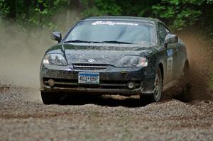 Derek McCorison / Paul Johansen Hyundai Tiburon on SS2