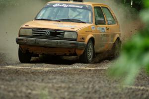 Chad Eixenberger / Colin Vickman VW Golf on SS4