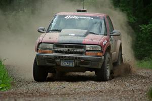 Jim Cox / Dan Drury Chevy S-10 on SS4