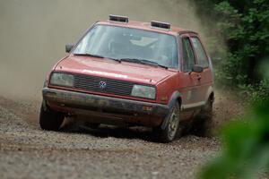 Brent Carlson / Mark Utecht VW GTI on SS4