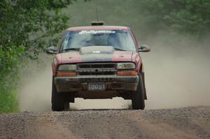 Jim Cox / Dan Drury Chevy S-10 on SS5