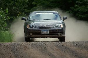 Derek McCorison / Paul Johansen Hyundai Tiburon on SS5