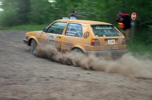 Chad Eixenberger / Colin Vickman VW Golf on SS6