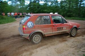 Brent Carlson / Mark Utecht VW GTI on SS6