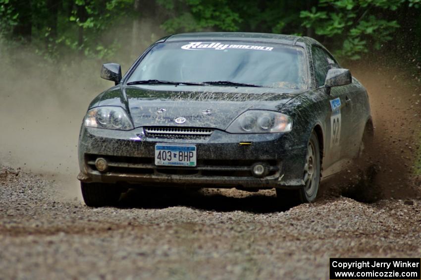 Derek McCorison / Paul Johansen Hyundai Tiburon on SS2