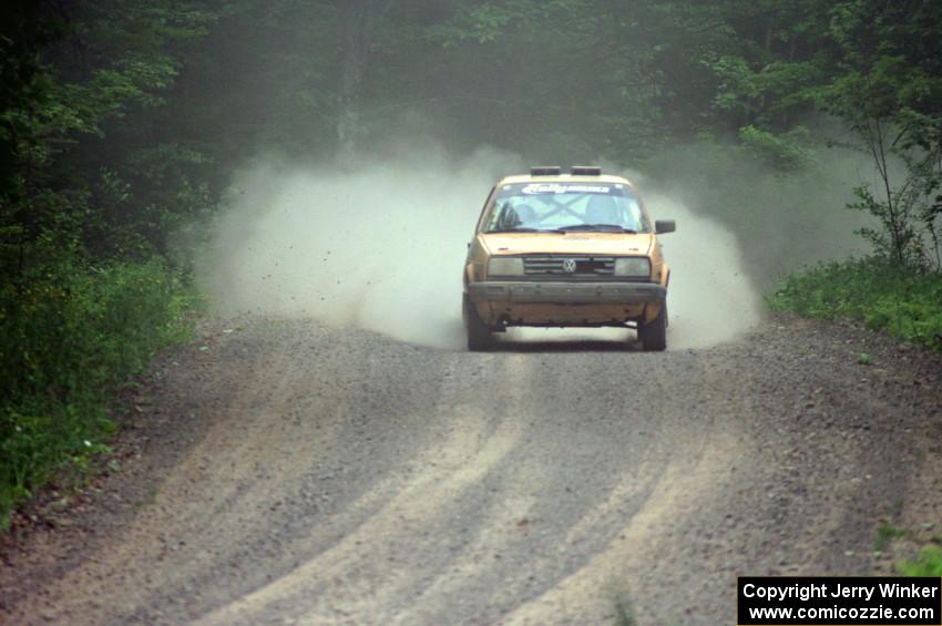 Chad Eixenberger / Colin Vickman VW Golf on SS3