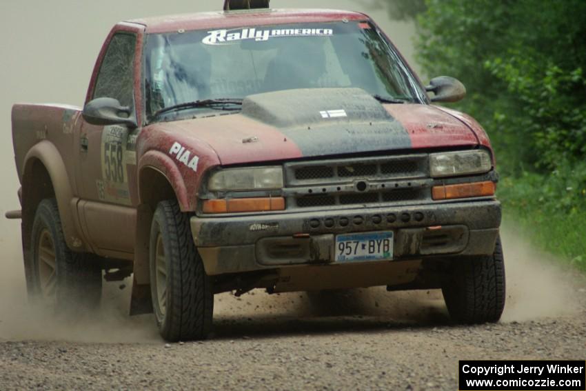 Jim Cox / Dan Drury Chevy S-10 on SS3